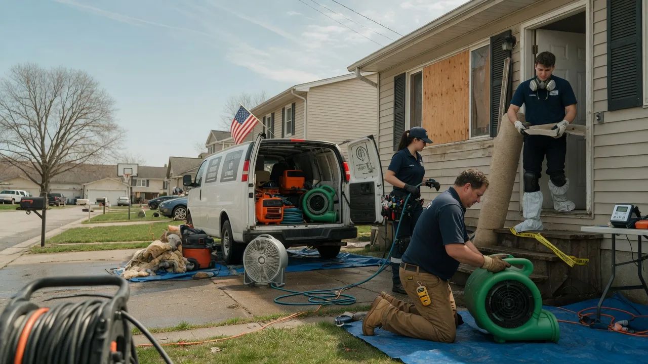 Water Damage Restoration in Mahaffey, PA near me